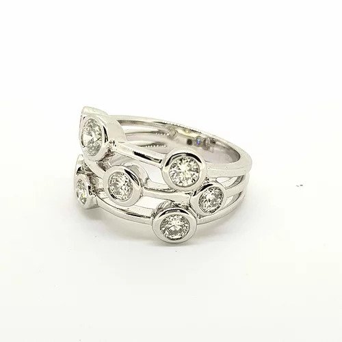 Boodle and Dunthorne 'Raindance' ring, 1.50 carats
