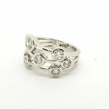 Boodle and Dunthorne 'Raindance' ring, 1.50 carats
