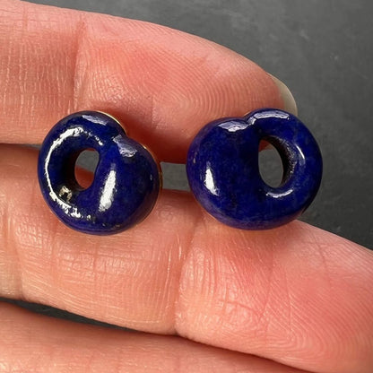 Elsa Perretti for Tiffany and Co Lapis Lazuli Earrings