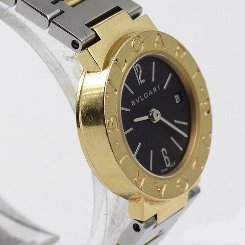 Bvlgari Ladies 18ct Yellow Gold and Steel 23mm Quartz Watch