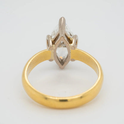 1.40ct Marquise Cut Diamond Solitaire Engagement Ring