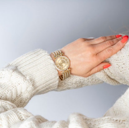 Vintage Delaneau 18ct Gold and Diamond Watch