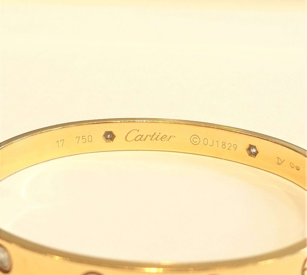 Cartier Love Bangle with Diamonds