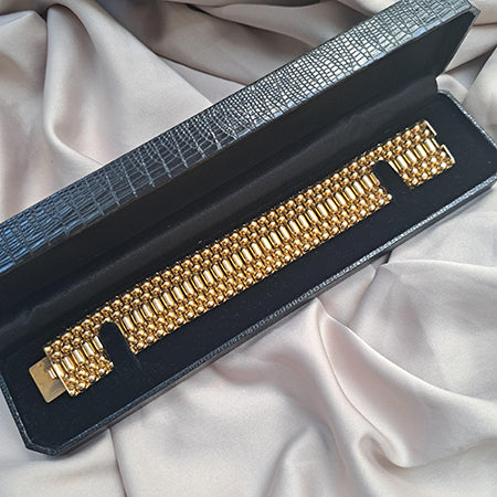 Vintage French 18ct Yellow Gold Bracelet, Circa 1960