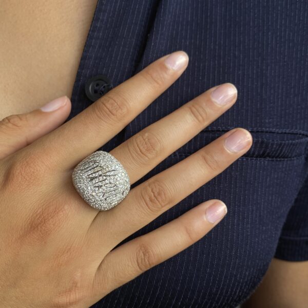 4ct Diamond Bonheur Bombe Dress Ring