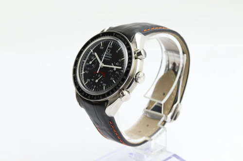 Omega Speedmaster Reduced Chronograph 100th Anniversary AC Milan 39mm Automatic Gents Watch, Made in 1999 to celebrate the 100th anniversary of Italian football team A.C. Milan.