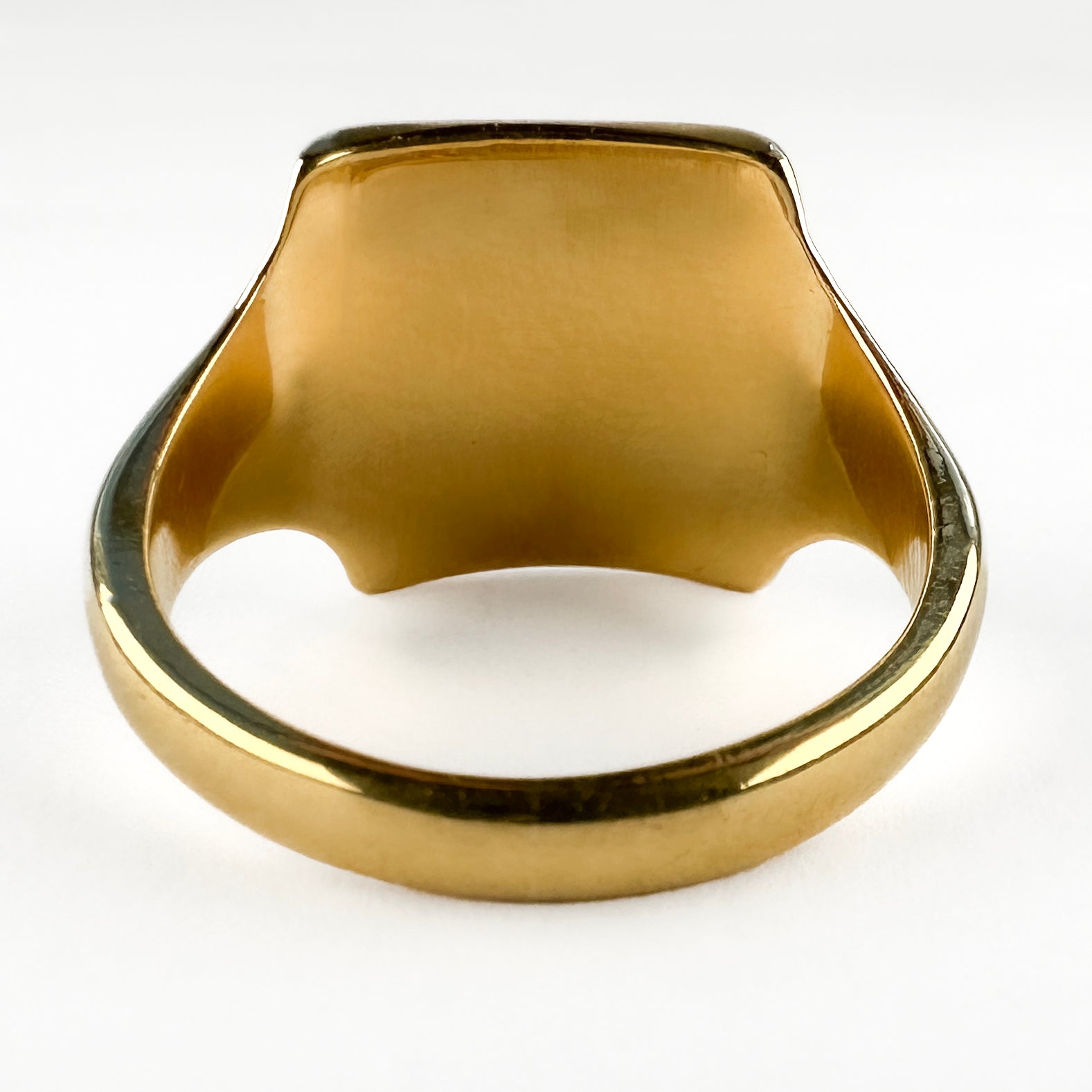 Vintage Square Gold Signet Ring