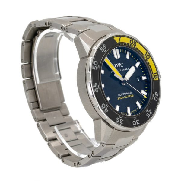 IWC Aquatimer 2000 Steel 44mm Automatic Sport with Black Dial, Ref IW356801