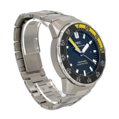 IWC Aquatimer 2000 Steel 44mm Automatic Sport with Black Dial, Ref IW356801