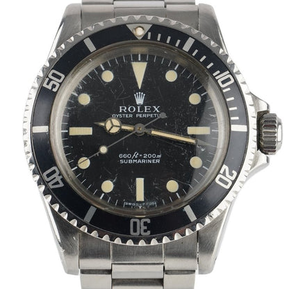 Vintage Rolex Submariner Mark I Watch in Original Condition