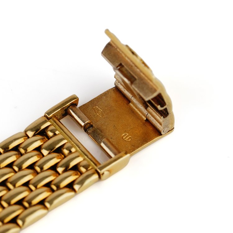 Vintage Jaeger LeCoultre 18ct Yellow Gold Ultra-Thin Quartz Watch