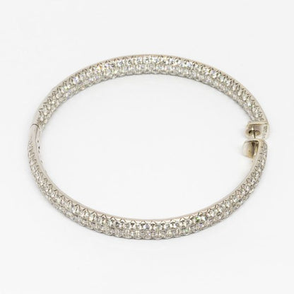 Diamond Gold Hoop Earrings