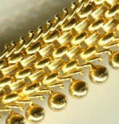 Antique Victorian Gold Collar Necklace, Circa 1860