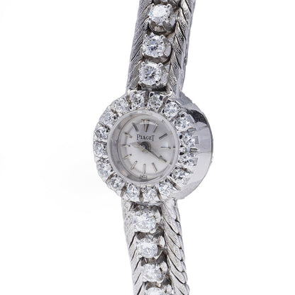 Vintage Piaget 2.18ct Diamond and Gold Watch