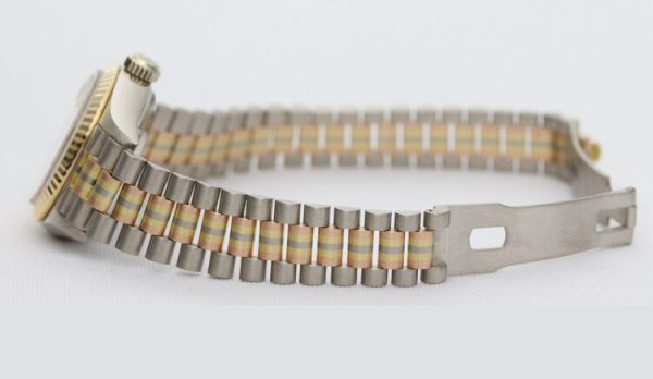 Rolex Lady Datejust 18ct Tridor 69179B Automatic 26mm Watch with Diamond Dial