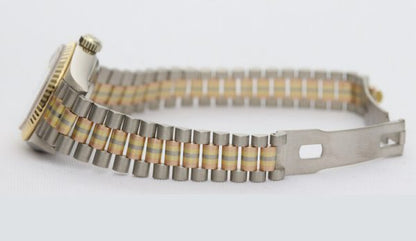 Rolex Lady Datejust 18ct Tridor 69179B Automatic 26mm Watch with Diamond Dial