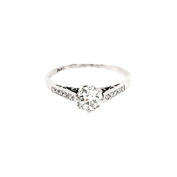 Vintage 1930's Solitaire Diamond Engagement Ring, 0.60 carats