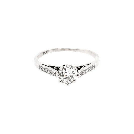 Vintage 1930's Solitaire Diamond Engagement Ring, 0.60 carats