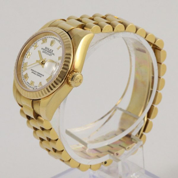 Rolex Lady Datejust 18ct Yellow Gold 179178 Automatic, Box and Papers