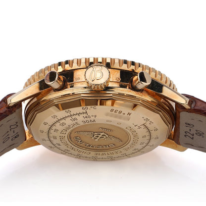 Breitling Navimeter 18ct Rose Gold Chronograph