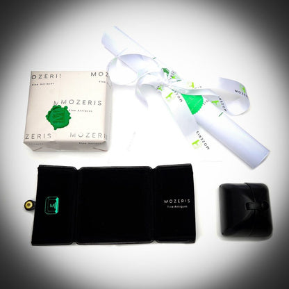 Pendant In 18 Ct Yellow Gold With Opal, Diamonds, Emerald, Amethyst, And Pink Spinel