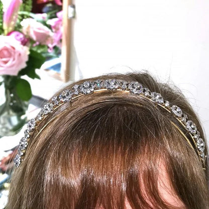 Antique Victorian Diamond Cluster Tiara Necklace, 27 carats