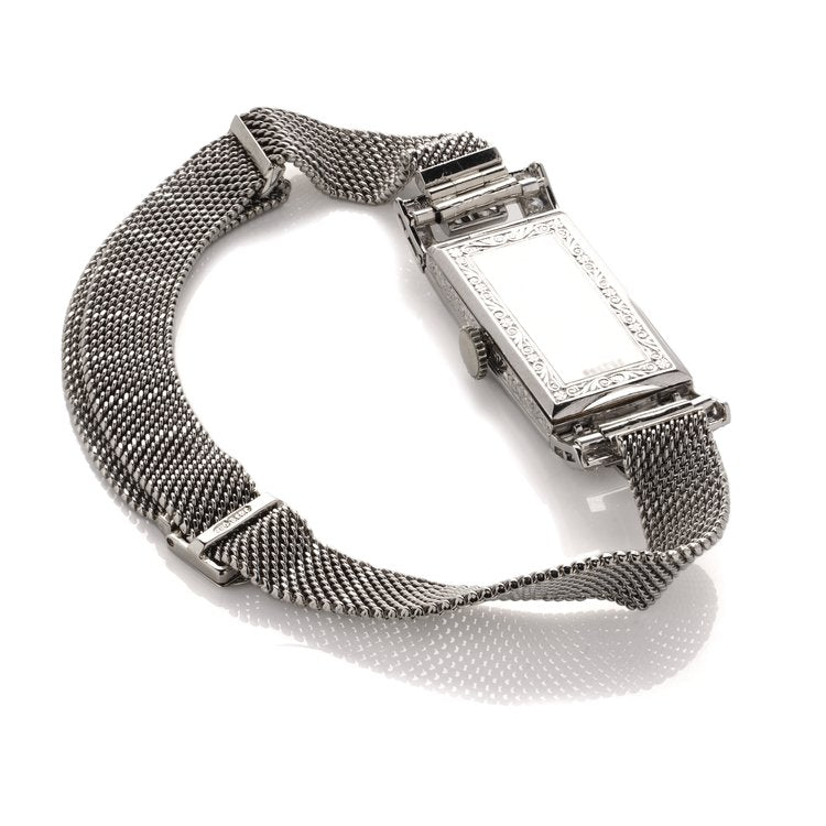 Antique Vacheron Constantin 3.60ct Diamond Cocktail Watch in Platinum