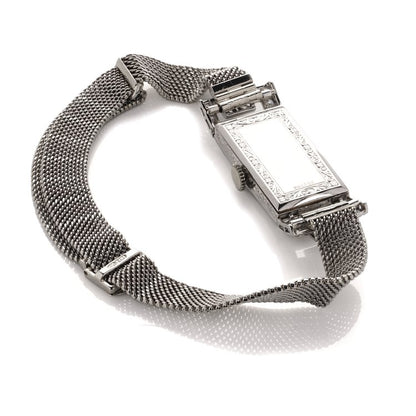 Antique Vacheron Constantin 3.60ct Diamond Cocktail Watch in Platinum