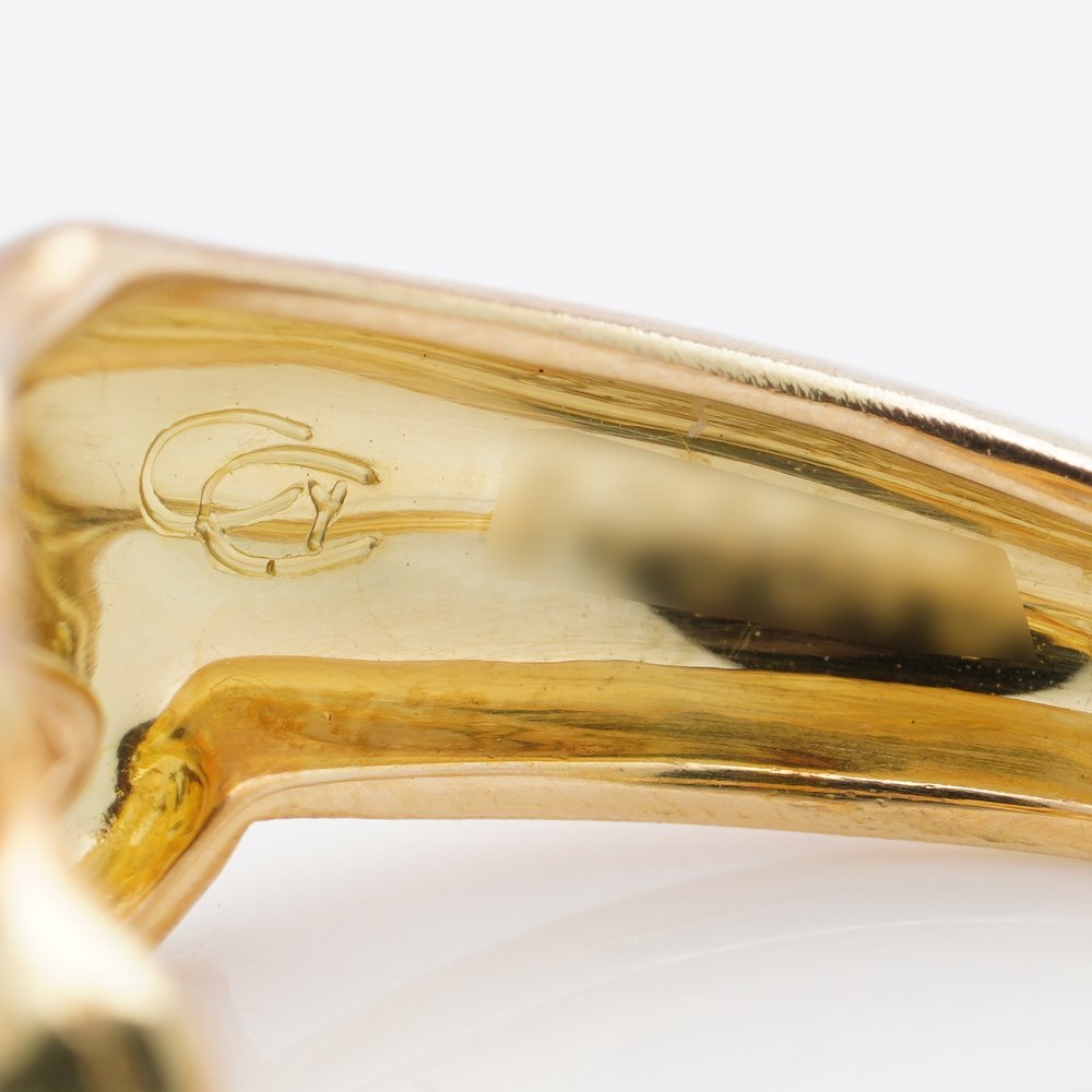 Carrera y Carrera 18ct Gold Panther Ring with Diamond