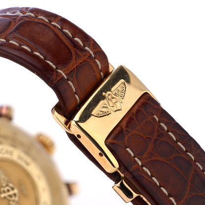 Breitling Navimeter 18ct Rose Gold Chronograph Watch