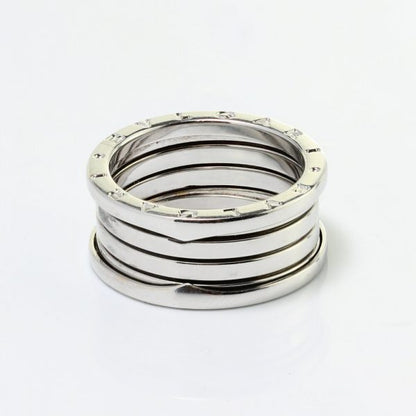 Bvlgari B Zero 1 18ct White Gold Ring, Made in Italy, Circa 1990s, Signed and Numbered