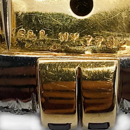 Van Cleef Arpels Retro Ludo Ruby Diamond Gold Clip, Circa 1950s