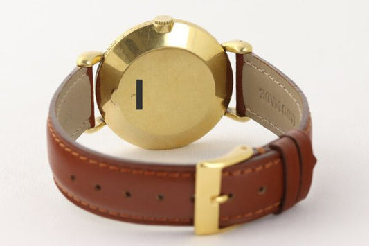 Vintage 1950s Jaeger LeCoultre Triple Calendar 18ct Yellow Gold Manual