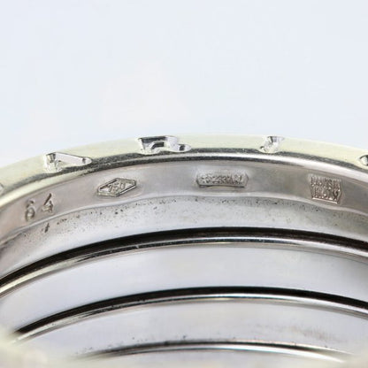 Bvlgari B Zero 1 18ct White Gold Ring, Made in Italy, Circa 1990s, Signed and Numbered