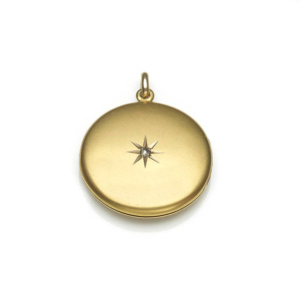 Antique Victorian Gold Locket Pendant