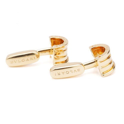 Bvlgari 18ct Yellow Gold B Zero1 Cufflinks