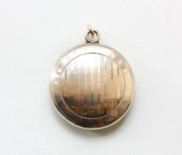 Antique Tiffany and Co Old Cut Diamond Set 20ct Gold Round Locket