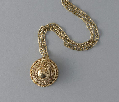 Van Cleef and Arpels 18ct Yellow Gold Bell Pendant