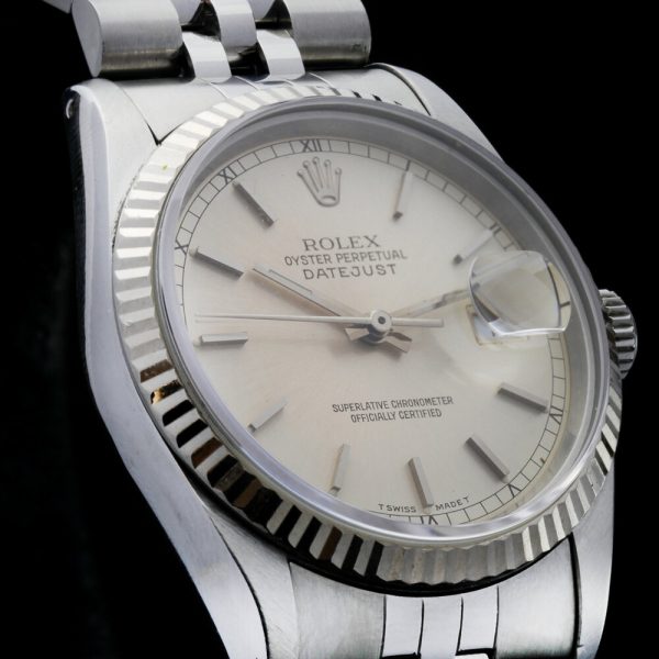 Vintage Rolex Oyster Perpetual Datejust 16234 Steel Automatic Watch