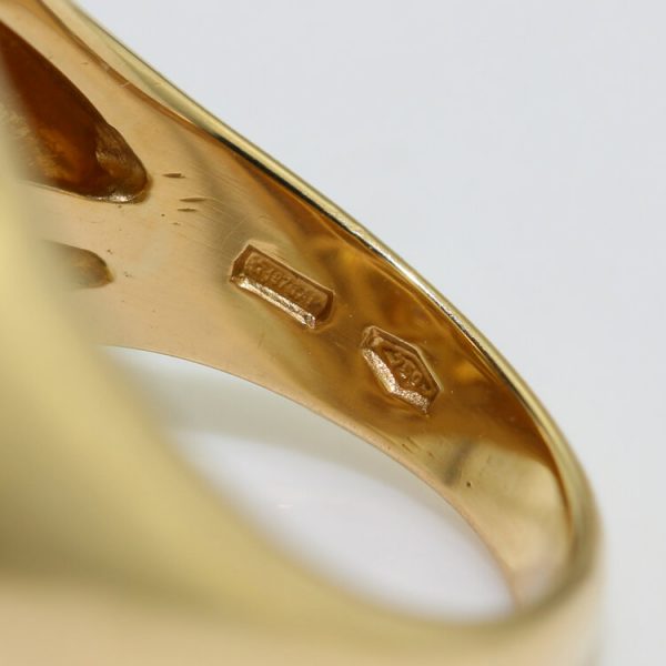 Bvlgari Multi Gemstone and 18ct Gold Domed Ring