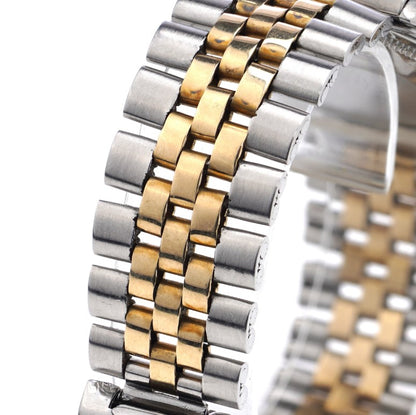 Vintage Rolex Datejust 1601 Steel and Yellow Gold Automatic Watch on Jubilee Bracelet