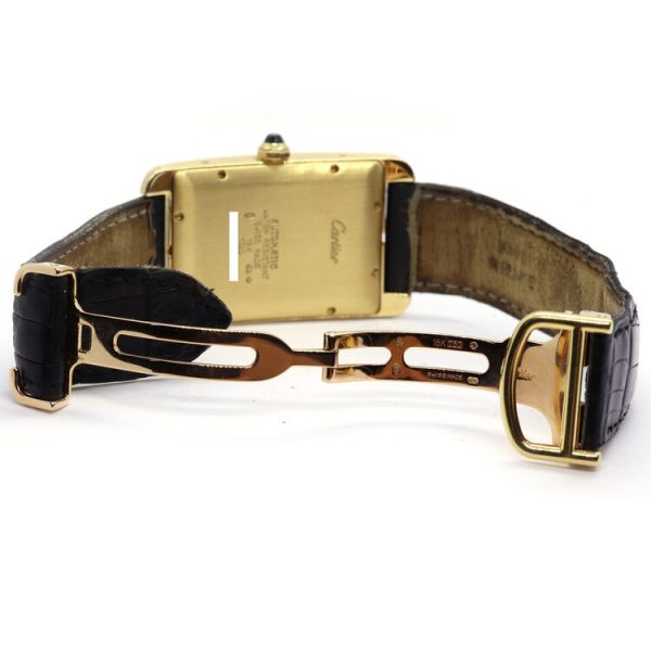 Cartier Tank Americaine 18ct Yellow Gold Large Model 1740 Automatic Watch