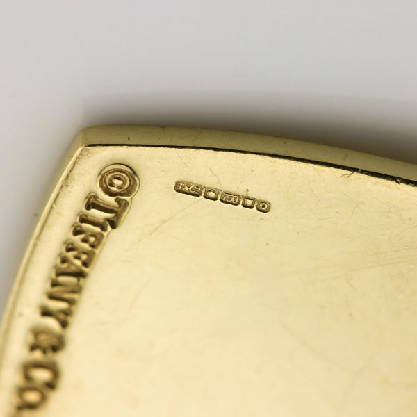 Tiffany and Co 18ct Yellow Gold Bracelet; with Please return to Tiffany & Co New York heart charm, Circa 2013, original Tiffany & Co box