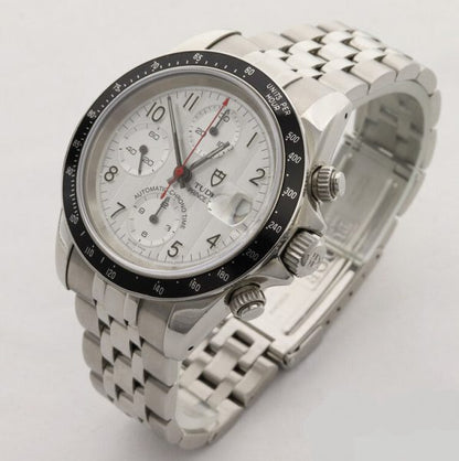 Tudor Prince Date 79260 Chronograph 40mm Steel Automatic Watch, Year 2001