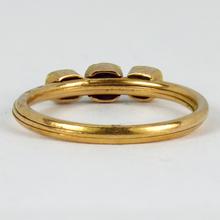 Antique Emerald Gimmel Fede Trilogy Ring