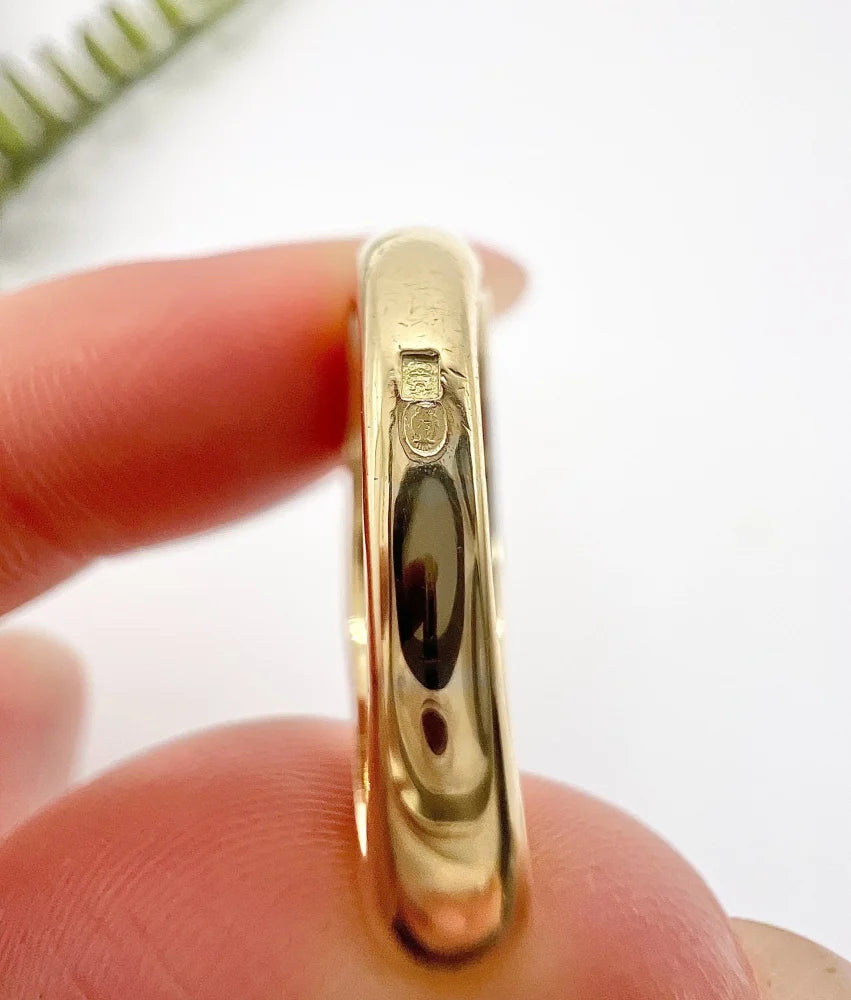 Vintage Diamond Pave Cocktail Ring In 18 Carat Yellow Gold And Platinum