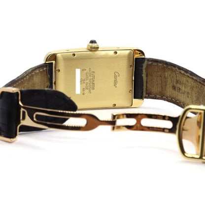 Cartier Tank Americaine 18ct Yellow Gold Large Model 1740 Automatic Watch