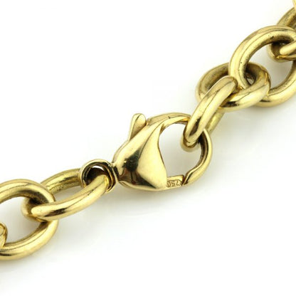 Tiffany and Co 18ct Yellow Gold Bracelet with Heart Charm, Original Box