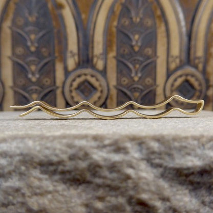 Vintage Cartier 14ct Yellow Gold Tie Clip, Signed