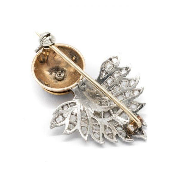 A British Royal Fusiliers badge with enamel and diamonds, Circa 1935